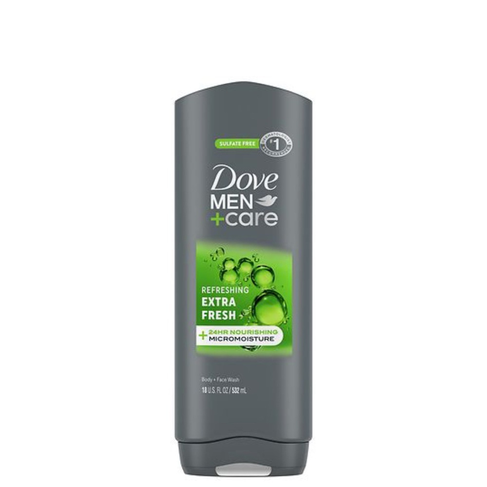 Men+Care Extra Fresh Body and Face Wash - Gray